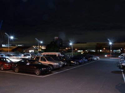 Solar led street light application