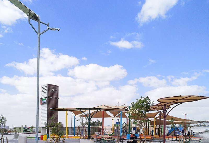 solar street light project