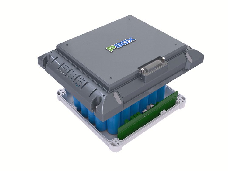 Solar street light battery